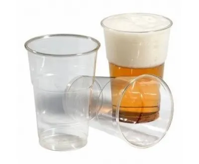 Plastic Bier Bekers 50st