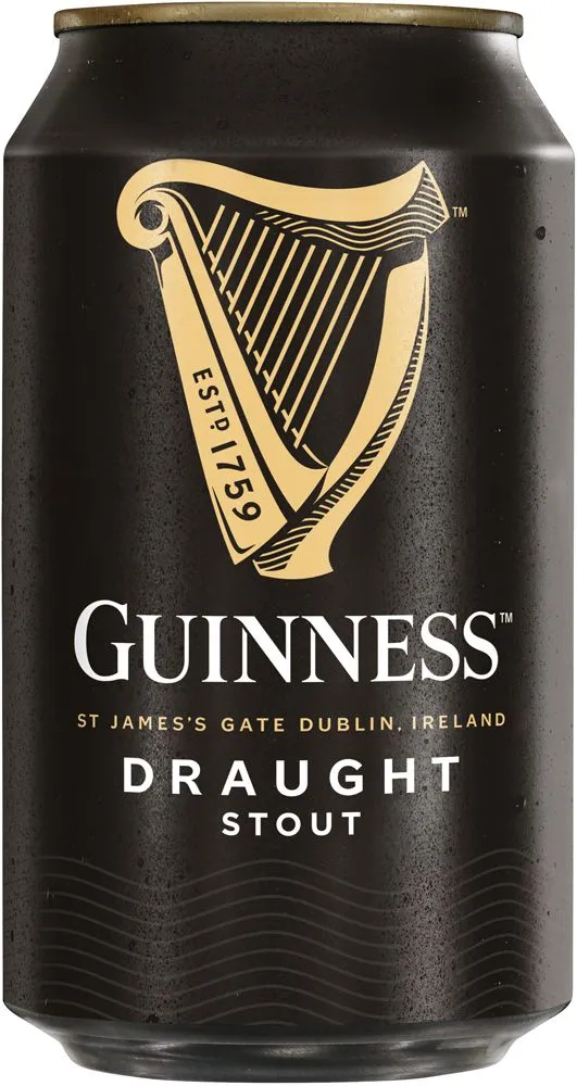 Guinness Draught blik tray 24x33cl
