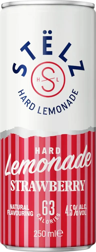 STËLZ Hard Lemonade Strawberry tray 12x25cl