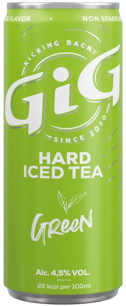 GIG Hard Iced Tea Green blik tray 12xs25cl