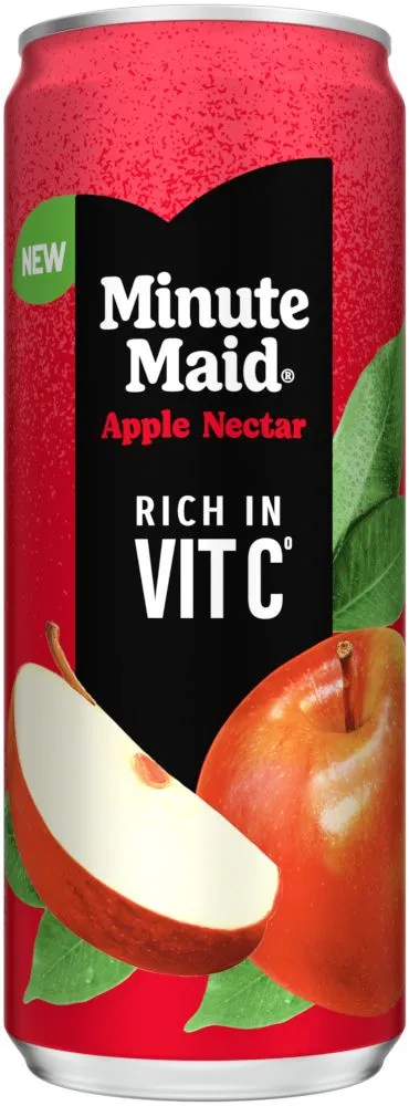 Minute Maid Appel Nectar Sleek Blik Tray 24x 33cl
