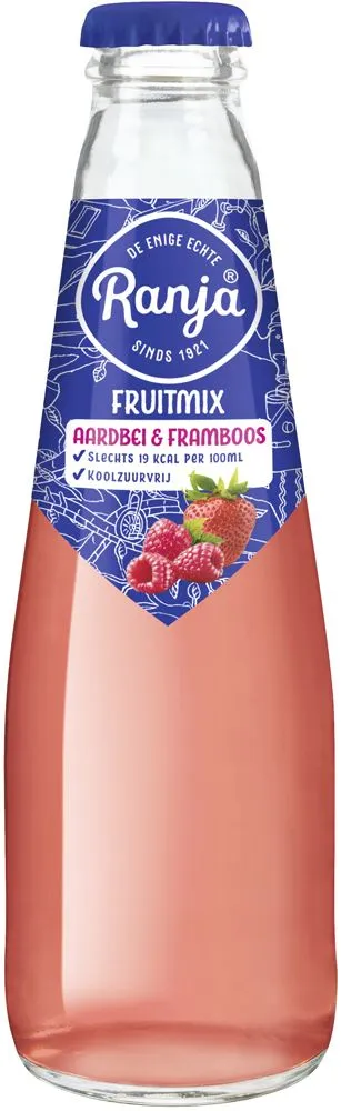 Ranja Fruitmix Aardbei & Framboos