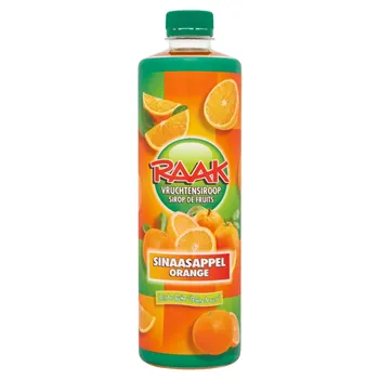 Raak Limonadesiroop sinaasappel fles 75cl