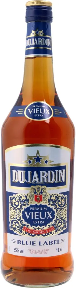 Dujardin Blauw Fles vieux