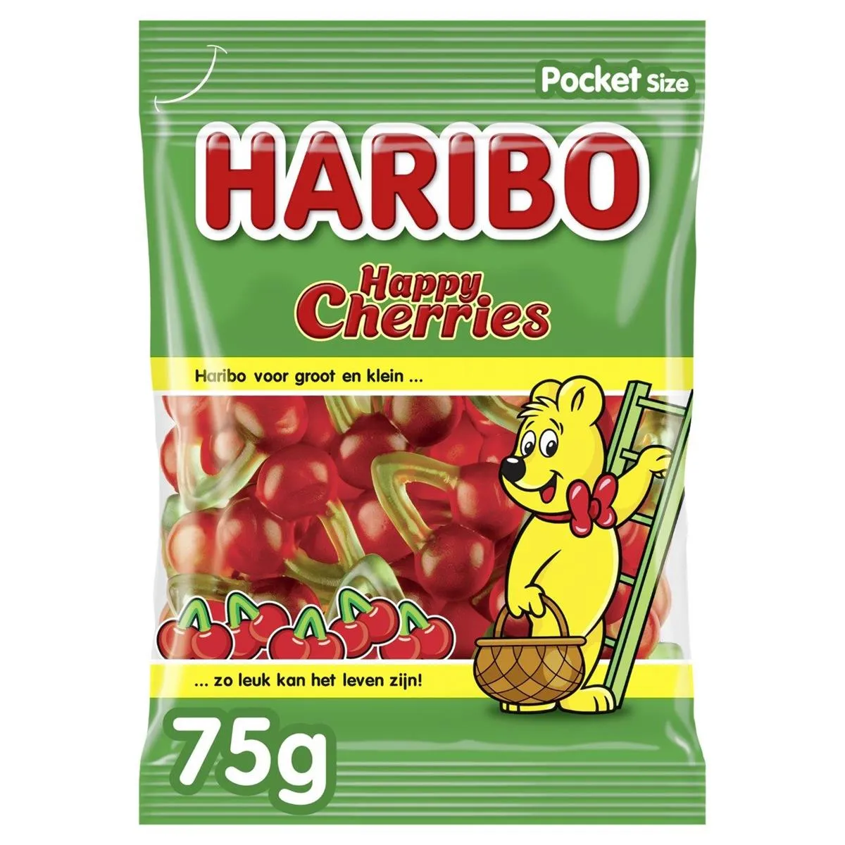 Haribo Kersen zakje 28x75gr