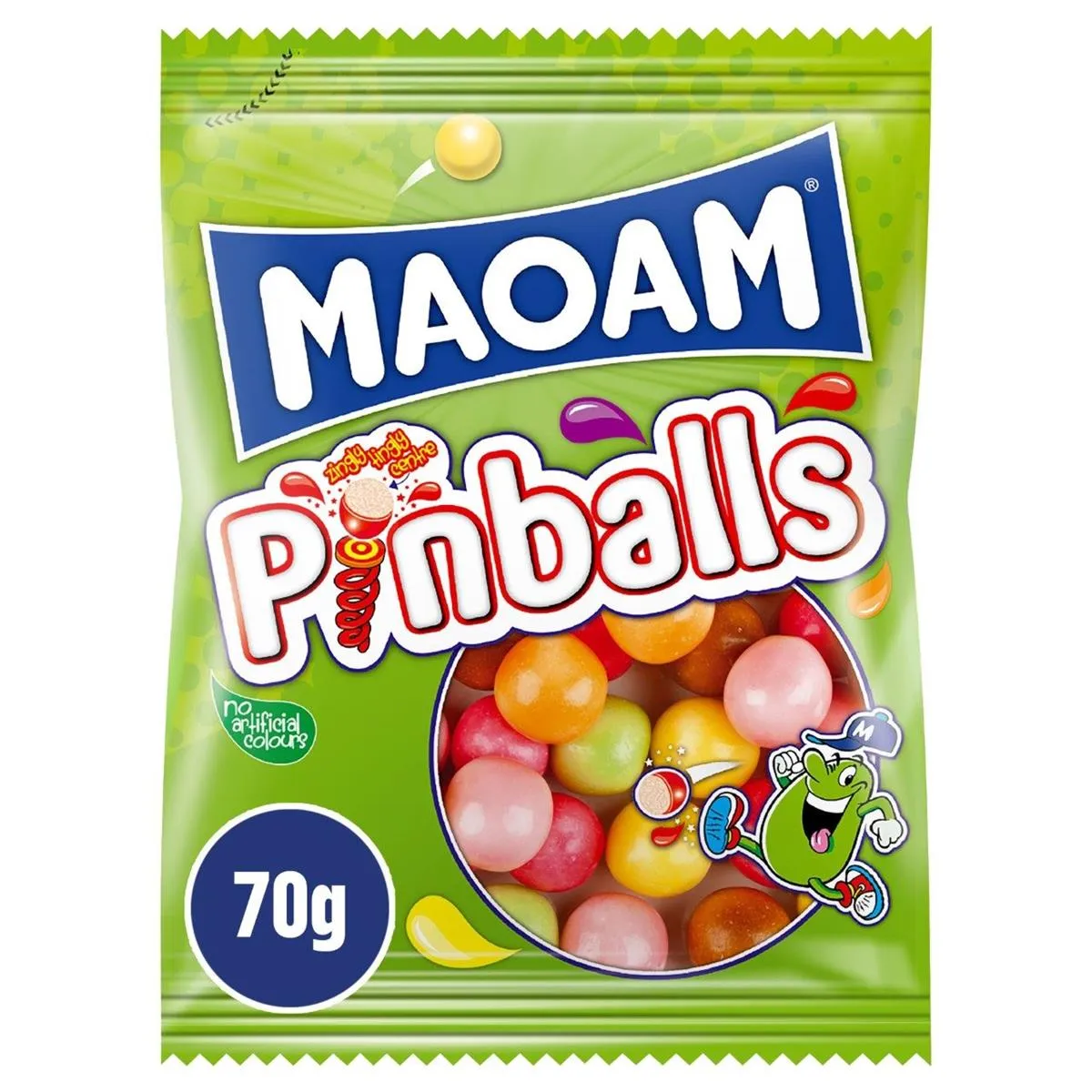 Haribo Maoam Pinballs zakje 28x70gr
