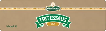 Oliehoorn Fritessaus 25% sausking 8L