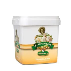 Oliehoorn Knoflooksaus Emmer 2,5Kg