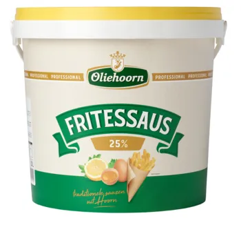 Oliehoorn Fritessaus 25% Emmer 10L