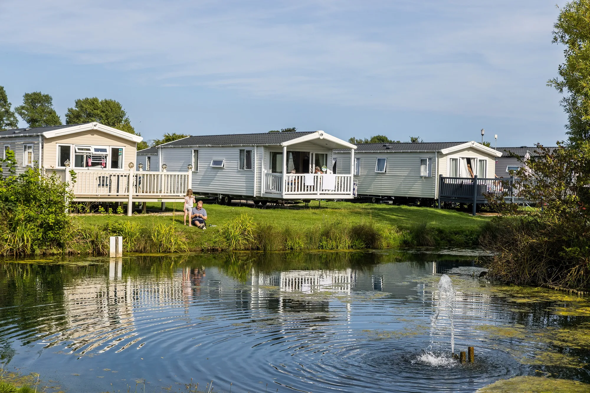 Camping aan het water